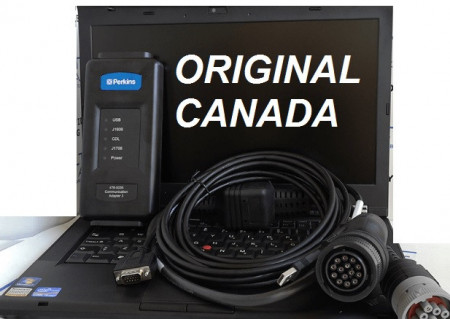 Tester auto profesional Perkins OEM laptop inclus - Utilaje, Tractoare, Taf, Excavatoare