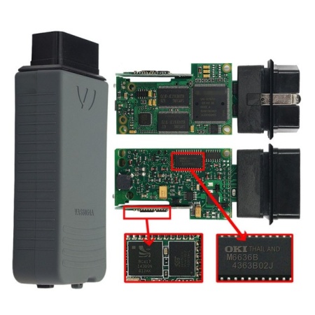 Full CHIP Tester reprezentata VW/AUDI/SEAT/SKODA VAS 6154 PLUS bluetooth profesional OKI Chip WiFi HQ - functioneaza cu ODIS 4.13, Windows 7 8 10 - Img 6