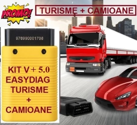 Interfata auto Launch X431 EasyDiag 4in1 Light, Turisme, Autoutilitare, Camioane, Motociclete + Tableta Android 10 Inch, Limba Romana, Functii Service Auto - Img 8