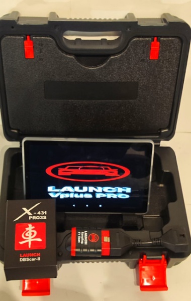 Kit Diagnoza Auto Multimarca Launch X431 Bluetooth V+ Light Tableta Octa-Core, 9" HD IPS, 3GB RAM, 32GB, Cutie Antisoc Originala Launch, Prelungitor Launch, Husa tableta, Soft profesional service auto - Img 7