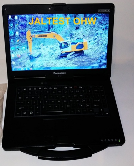 Kit Jaltest Tester auto profesional OHW LIEBHERR (LAPTOP INCLUS): Utilaje constructii, Macarale, Echipamente industriale - Img 5