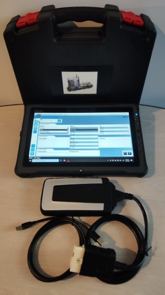 Kit Tester auto 3in1 Multimarca Turisme+Autoutilitare+Camioane, Tableta Getac F110 Touchscreen 11.6 Inch in Limba Romana, Full Activat - Img 5
