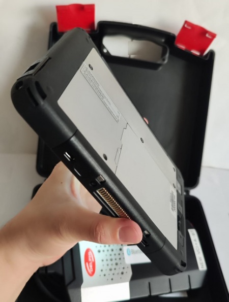 Kit Tester Auto Profesional Multimarca Turisme &amp; Camioane + Tableta Panasonic 4GB/128GB SSD in limba Romana, bluetooth 5.0, full activat diagnoza, programari, functii speciale Service Auto - Img 8
