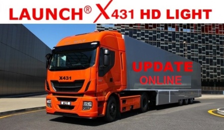 Kit Tester Diagnoza Auto Camioane / Tiruri Launch HD Light X431 12/24 Volti Multimarca - Img 8