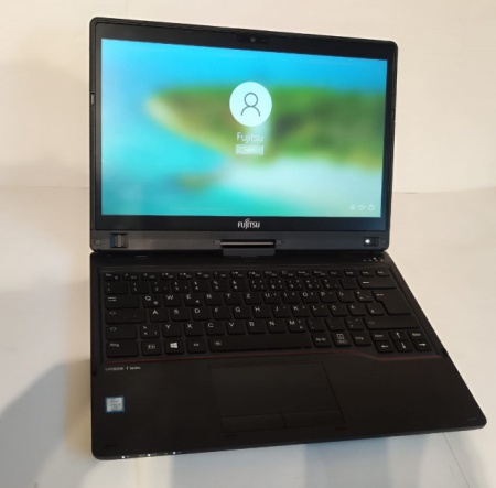 Laptop Tableta Touchscreen Fujitsu T939 I5 8365U FHD IPS 512GB 16GB DDR4 UltraBook Touch/Pliabil, Aluminiu, Senzor Soc, Cititor Amprenta, Windows activat - Img 5