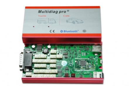 MultiDiag PRO+ Tester Auto Universal Bluetooth 12/24 V Turisme si Camioane (Set cabluri incluse) - Img 7