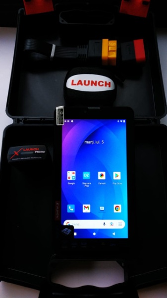 NOU ! Kit Interfata auto Launch Easydiag PRO4M + Tableta Android Auto + Prelungitor Obd2 + Geanta de Transport, HayneXPro Launch X431 - Img 6