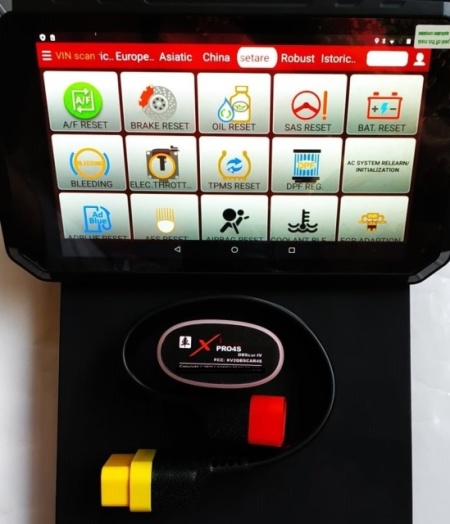 Noua Interfata Diagnoza Auto EasyDiag PRO4S T4.0S Android Bluetooth cu tableta 10.1 Inch, Husa Thoughbook - Img 5