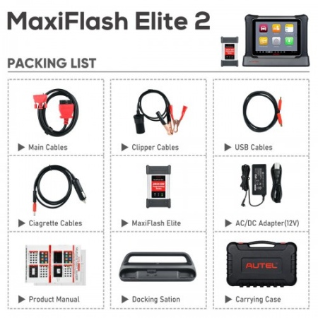 Noul TOP AUTEL MaxiSys Elite II Support J2534 ECU Programming Tester Auto Universal PROFESIONAL Original 100% - Img 7