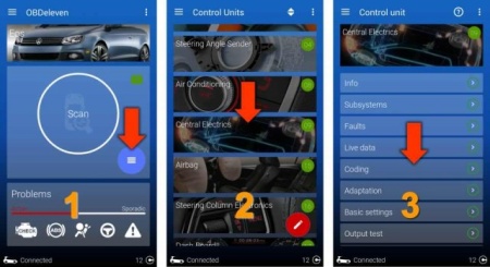 Obdeleven Pro Interfata profesionala originala pentru gama VAG: VW, Skoda, Audi, Seat - Img 2