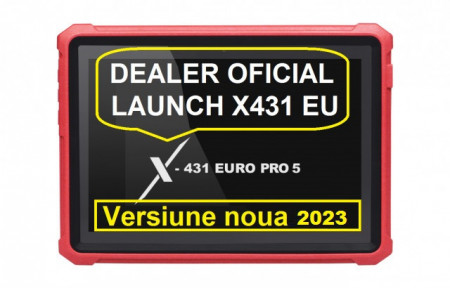 Original Launch X431 EURO PRO5 Versiunea PREMIUM Wifi/Bluetooth Tableta 10.10 inch Tester Auto Profesional Service/ITP Compatibil Licenta OBFCM