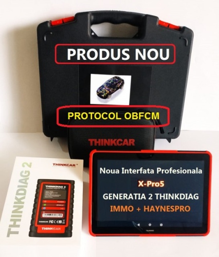 PROMOTIE Activa => Kit Interfata Auto Profesionala ThinkDiag2 Launch V+ Multimarca Turisme&amp;Camione, Diagnoza+Programari+Immo+HaynesPRO+TMPS+ Masini Electrice+ADAS, Tableta inclusa cu 37 Functii Speciale Active - Img 7