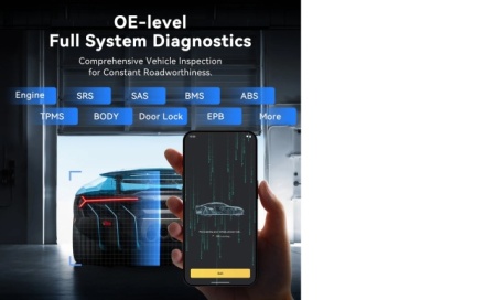 Promotie ! Interfata auto Diagnoză Mucar BT200 Max, 15+ funcții de resetare cu licenta si update pe viață, Can FD, DOIP, FCA - Img 5