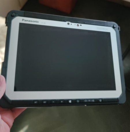 Tableta militara Panasonic Toughbook CF20 / CF-20, 10.1” Multi Touch, Slot internet 4G, CPU i5 Generatia 7, 8GB, 256GB SSD, Camera Dubla, Rezistenta la cazaturi, apa, praf (IP65), WiFi, BT, USB 3.0 Port, LAN port, HDMI, Dual-Boot: Windows/Android - Img 3