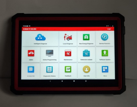 Tableta originala Launch X431 PRO V2.0, 10.1 inch, 3/4/128GB, thoughbook, antisoc recomandata pentru Service Auto/ITP, interfete easydiag - Img 5
