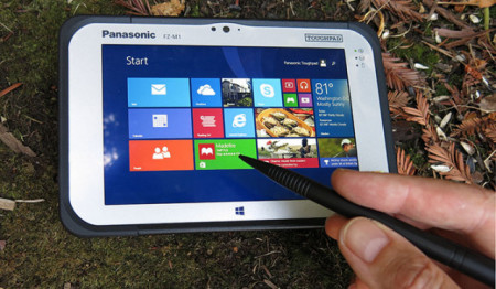 Windowsタブレット本体 Panasonic FZ-M1FQ43XVJ TOUGHPAD Tableta Panasonic FZ-M1 Toughpad Intel N2807 4GB/128GB SSD Windows