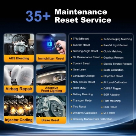 Tester auto profesional MUCAR 892BT PRO cu Hartă topologică CANFD &amp; DOIP &amp; J2534, 4/64GB, 1000 Masini, Diagnoza auto BIDIRECTIONALA in Romana, UPDATE Gratuit pe viață, Programari ECU, 35 Functii Speciale active, Functii Ghidate active - Img 9