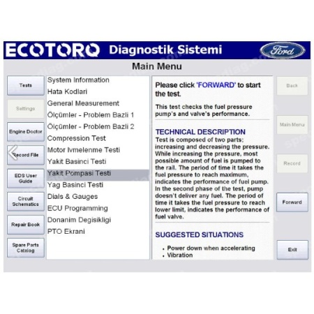 TESTER CAMIOANE FORD CARGO DIAGNOSTIC KIT (HS Light II) - Img 2