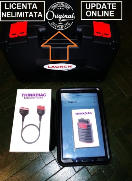 Interfata diagnoza auto Thinkdiag full software Bluetooth toate marcile auto, 12/24 luni update online Thinkdiag Original - Img 3