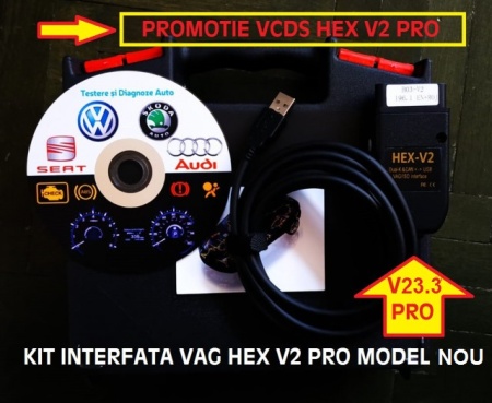 Interfata VCDS/VAGCOM HEX V2 PRO Update 25.3/23.3/22.3/21.9 Engleza, Romana - Img 8