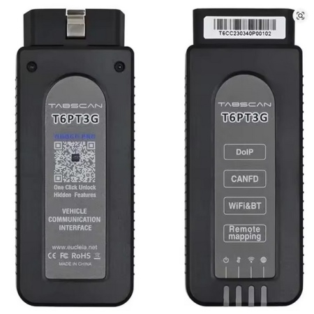 Kit Interfata diagnoza auto tester Porsche Piwis4 V42.9XX, Tester Profesional Generatia noua T6PT3G CANFD DolP OEM TabScan, Tableta/Laptop Inclus - Img 5