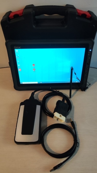 Kit Tester auto 3in1 Multimarca Turisme+Autoutilitare+Camioane, Tableta Getac F110 Touchscreen 11.6 Inch in Limba Romana, Full Activat - Img 11