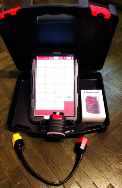 Kit Tester Auto LAUNCH Easydiag Pro4S + Tableta Android 9/10 inch, 3/64 Gb, 37 functii speciale active, Uz Service Auto Multimarca - Img 3