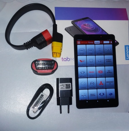 Kit Tester Auto LAUNCH Easydiag Pro4S + Tableta Android Auto, Full Software Uz Service Multimarca: Diagnoza, Programari, Resetari, Adaptari - Img 4
