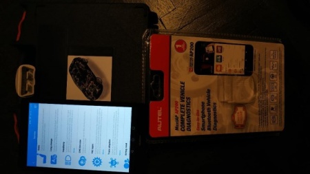 Kit Tester Diagnoza Auto Autel Light Easydiag MaxiAP Bluetooth OBD2 12V Turisme si Autoutilitare - Img 7