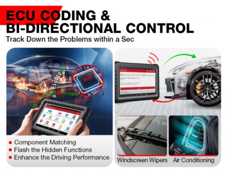 Lichidare Stoc ! Original Launch X431 PROS V1.0 3/32GB cu Bluetooth 5.0 Generatia III Codare ECU, OBFCM, CANFD, Programari, Functii Online, Update 24 Luni ! - Img 7