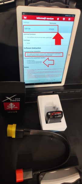 OBFCM Activ =>ITP / Service Auto: Kit Diagnoza Auto Multimarca Launch Easydiag V+ Scan X431 Pro3S Tester Auto Turisme+Camioane 12/24V, Raport Diagnostic PDF, HaynesPro, Imo, Adas - Img 3