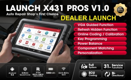 Oferta ITP/Service: NOUL Tester Auto Profesional Launch X431 PROS Original cu OBFCM + CANFD, 2 ani Online, Licenta Nelimitata - Img 5