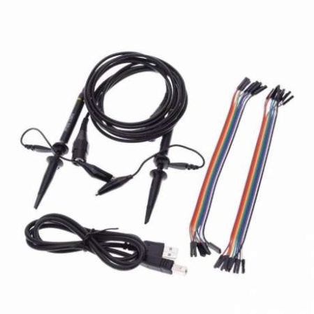 Osciloscop Hantek 6022BL PC USB 2 Digital Channels 20MHz Bandwidth 48MSa/s Sample Rate 16 Channels Logic Analyzer - Img 3