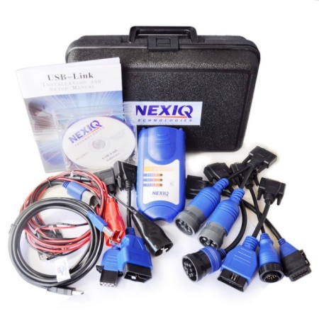 Promo !! NEXIQ 2 125032 USB PRO VERSION Link cu toti adaptorii pentru gama Diesel A++ Quality - Img 2