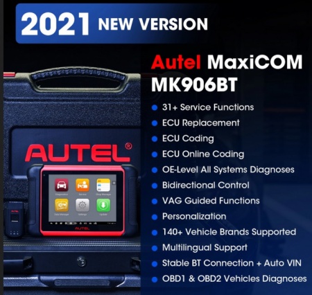 Promotie ! AUTEL MaxiSYS MK906BT Wireless Tester Auto Profesional Universal Produs Original 100% - Img 3