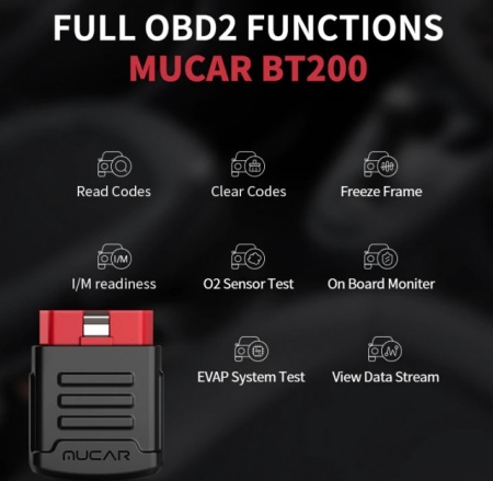 Promotie ! Interfata auto MUCAR BT200 full software Bluetooth toate marcile auto, 12 luni udate online Thinkdiag Original - Img 3