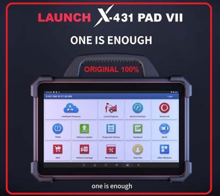 Promotie ! Launch original X-431 PAD VII PAD 7 Tester Auto Profesional pentru programari, codare online și calibrare ADAS Instrument complet de diagnosticare, codificare și programare in service - Img 2