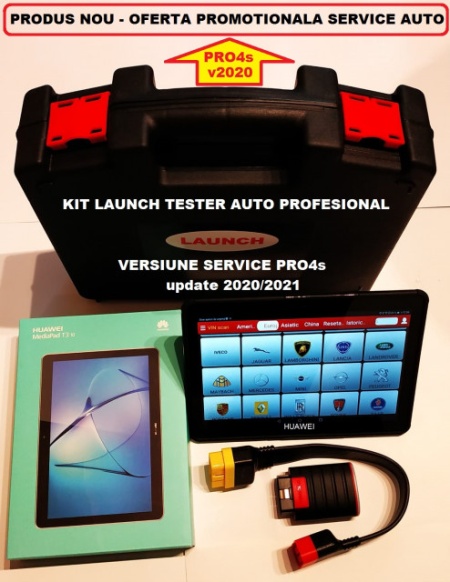 Promotie ! Noua Interfata auto Launch X431 EasyDiag T4.0 Android Bluetooth Launch x431 PRO4s cu tableta Android 9/10 Inch, Husa Thoughbook, optional HaynesPro Launch Professional Database X431 - Img 2