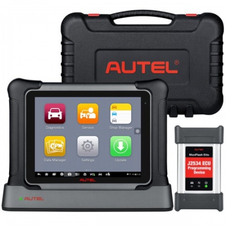 PROMOTIE !!! TOP AUTEL MaxiSys Elite II Support J2534 ECU Programming Tester Auto Universal PROFESIONAL Android 9.7 inch LED, 4G RAM&amp;128G ROM, DOIP/CANFD/D-PDU Incluse, GRATUIT Videoscop Color Autel MV480 - Img 2
