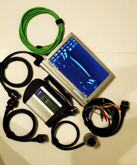 STAR COMPACT C4 SD Connect Pro + Laptop I5 Tester auto profesional Service Mercedes in Limba Romana up-date la zi, turisme, autoutilitare, camioane 12/24V - Img 7
