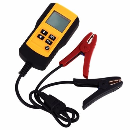 Tester auto baterii, alternator, electromotor AE300 Universal 12V - Img 2