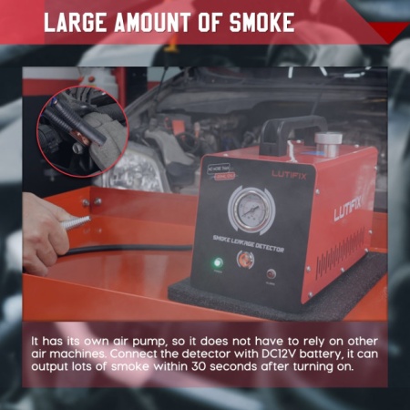 Tester auto detectie scurgere fum turisme si camioane LUTIFIX - Img 3