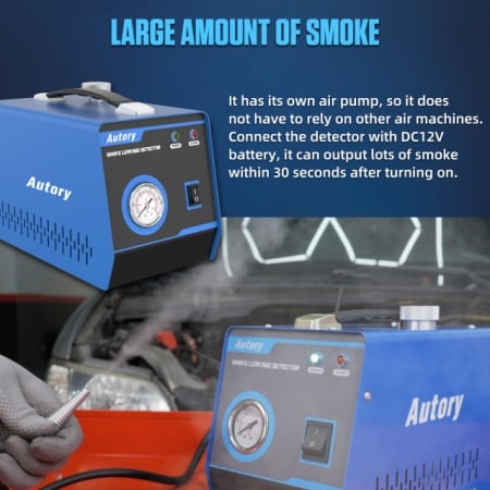 Tester auto fum Autory AESM-700/900 Detectie scurgere fum turisme si camioane - Img 6
