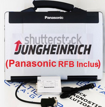 Tester diagnoza motostivuitor auto JUDIT 4 Jungheinrich Incado v.2019, laptop inclus