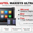 Autel Maxisys Ultra Tableta 12.9 Inch, Tester auto profesional Original 5-in-1 MaxiFlash VCMI 256 Gb