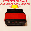 Interfata auto Launch X431 EasyDiag Dbscar Original cu tableta Huawei 10 Inch, Husa Thoughbook