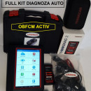 Kit Interfata Auto Profesionala Tableta Launch X431 10.1 inch +ThinkDiag2 Multimarca Turisme&Camione, Diagnoza+Programari+Immo+HaynesPRO+TMPS+ Masini Electrice, OBFCM ACTIV