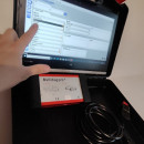 Kit Tester Auto Profesional Multidiag Pro+ Turisme & Camioane in limba Romana cu Laptop/Tableta Toshiba 12.5 Inch, bluetooth 5.0, full activat diagnoza, programari, functii speciale => Program coduri eroare Inclus
