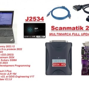 Kit Tester Auto Profesional Multimarca Turisme & Autoutilitare Mercedes, VW, Renault, BMW, Opel, Ford, Toyota, Nissan, Subaru, Jaguar: Laptop/Tableta Touchscreen Inclusa ! - Img 8
