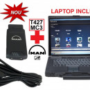 MAN T427 MCIII (MAN CATS v.2021/2024/Online) => Noua interfata profesionala pentru camioanele Man, Aparat ORIGINAL, poate functiona offline sau online
